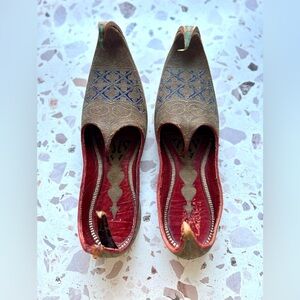 Vintage Handmade Women's leather Shoes 1920s-1940s Persia / India-Pakistan
